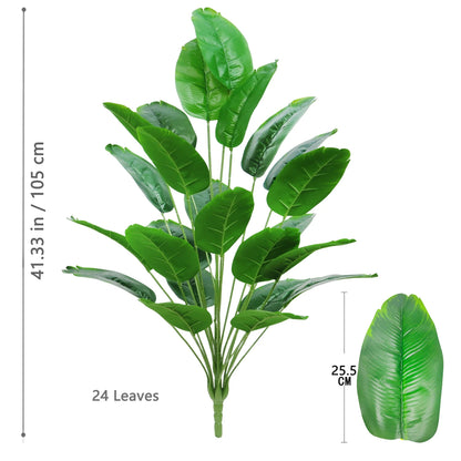 Plante artificielle palmier en soie avec feuilles réalistes