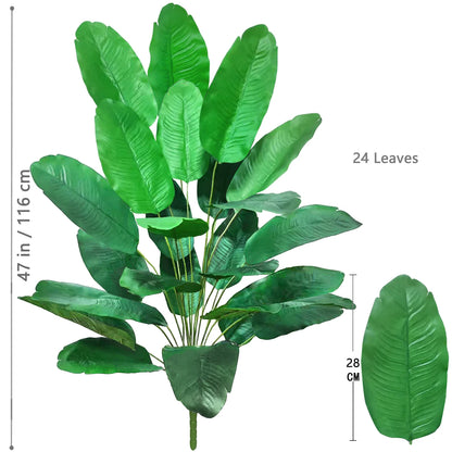 Plante artificielle palmier en soie avec feuilles réalistes