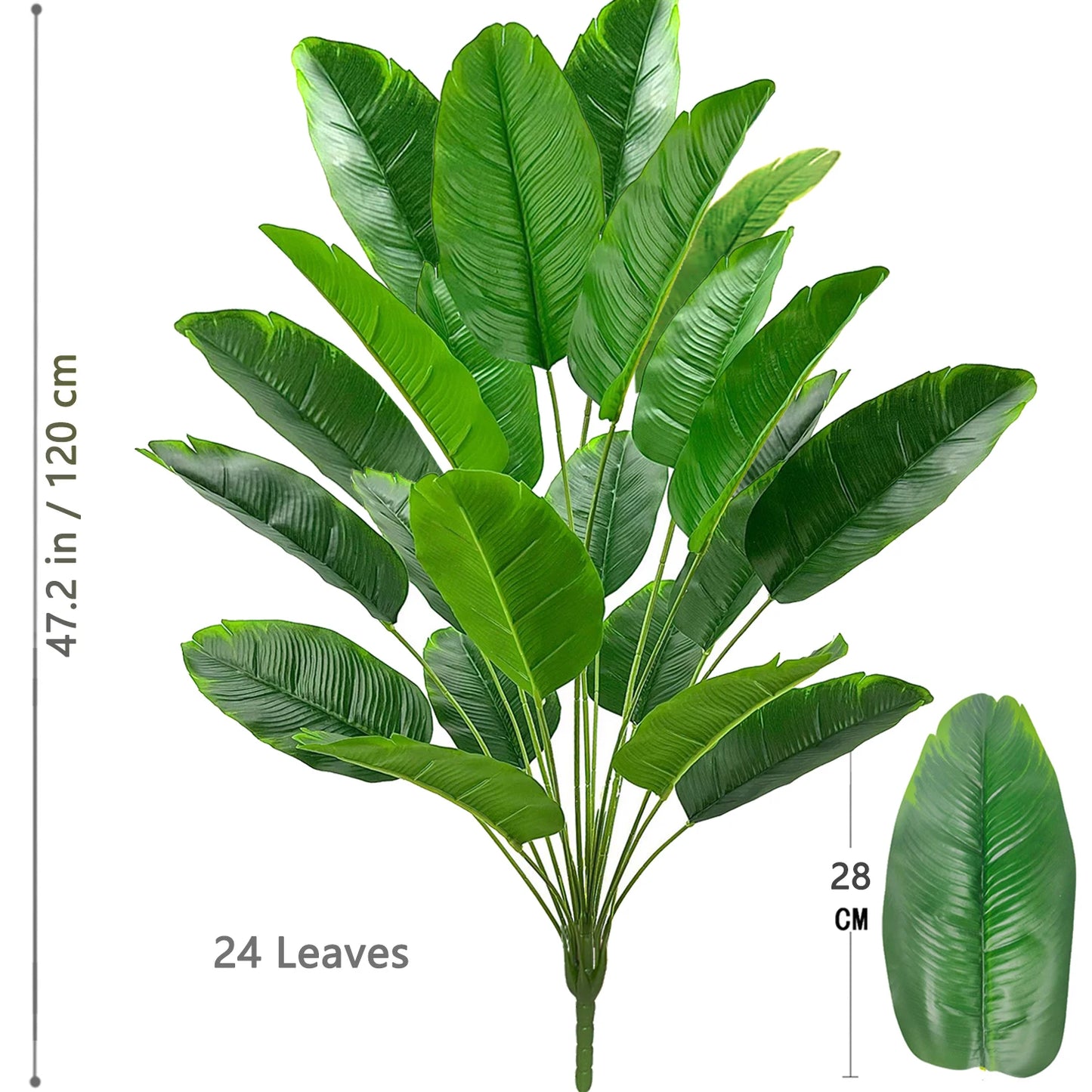 Plante artificielle palmier en soie avec feuilles réalistes