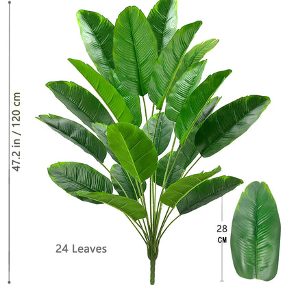 Plante artificielle palmier en soie avec feuilles réalistes