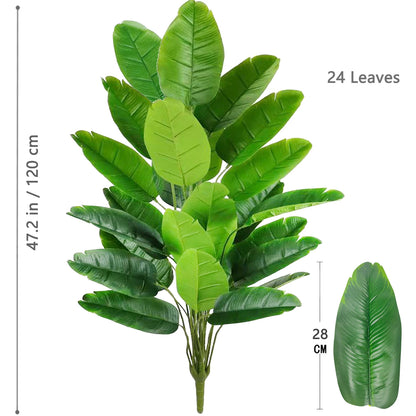 Plante artificielle palmier en soie avec feuilles réalistes