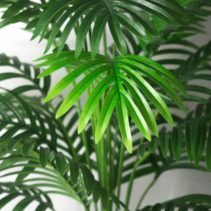Plante artificielle palmier tropical avec feuillage dense réaliste
